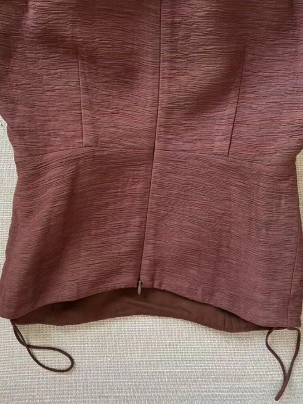 Alexis Strapless Brown Maxi Dress - Picture 8 of 13